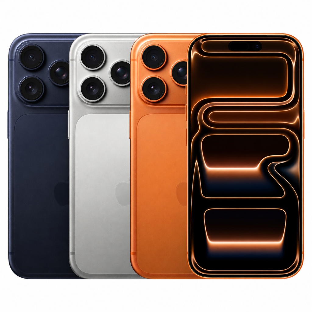 iPhone 17 Pro Max Cosmic Orange